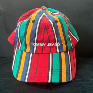 Tommy Jeans Multi-Color Striped Hat (Adjustable)
